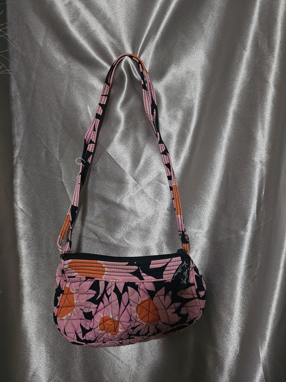 Vera Bradley Frannie in Loves Me Shoulder Crossbody Bag Purse